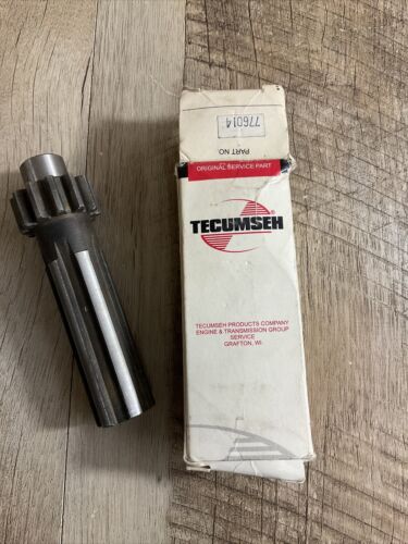 NOS Genuine Tecumseh Peerless 776014 Transmission Shaft With Gear 12 Tooth New (6922801709239)